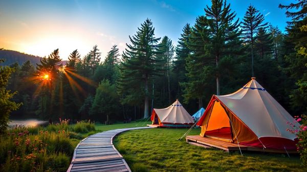 Vacances inoubliables au camping 4 étoiles du Morbihan