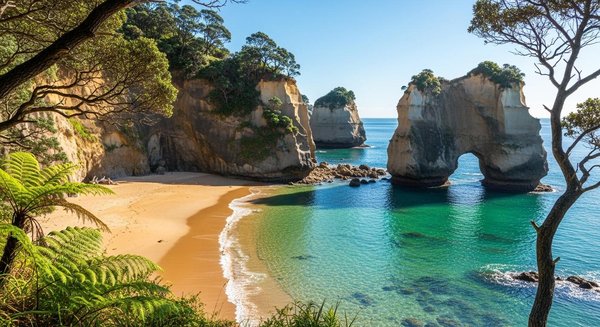 Road trip Nouvelle-Zélande Cathedral Cove : les secrets d'une étape inoubliable
